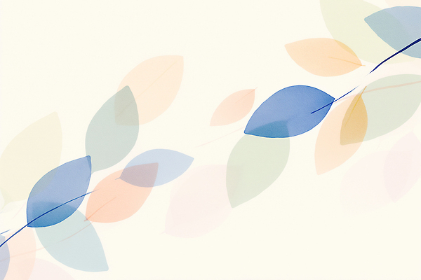 JPG 디자인 예술 선 컬러 백그라운드 잎 일러스트 자연 추상 평화 분위기 그림 부드러움 감성 조화 단순화된 뷰티풀 색채 국내일러스트 AI일러스트 AI콘텐츠 식물 컨셉 무늬 감각 생태계 파일형식