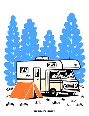 나무 여행 일러스트 가족 자연 하늘 바람 휴식 텐트 잔디 취미 야외 친구 주황색 캠핑 탐험 도전 캠핑장 즐거움 국내일러스트 AI파일 자연요소 식물 감정 컬러 컨셉 관계 레저 날씨 캠핑도구 생태계 파일형식 벡터