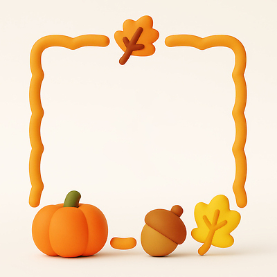 JPG 편집이미지 디자인 예술 컬러 호박 나뭇잎 따뜻함 장식 모형 분위기 오브젝트 질감 부드러움 도토리 편집3D AI컴퓨터그래픽 AI콘텐츠 컨셉 잎 채소 3D 견과류 감각 파일형식