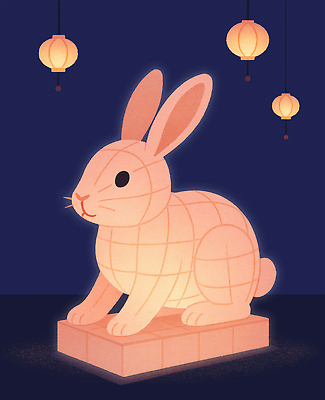 PSD 전통 명절 기념일 행복 문화 예술 일러스트 놀이 조명 장식 빛 조형물 축제 등불 토끼 분위기 군중 뷰티풀 설치미술 경관 국내일러스트 감정 컨셉 포유류 미술 사람 풍경 이벤트 반려동물 파일형식