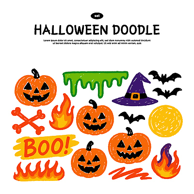 디자인 어린이 컬러 백그라운드 일러스트 호박 그래픽 장식 파티 축제 할로윈 유령 즐거움 그림 마녀 드로잉 아이템 국내일러스트 AI파일 감정 채소 미술 사람 이벤트 파일형식 벡터