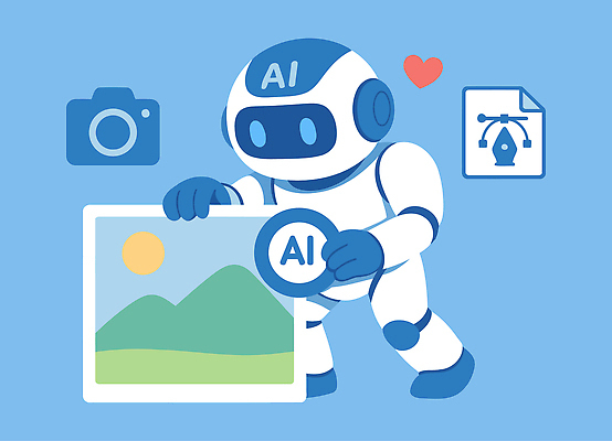 디자인 예술 일러스트 미래 기술 그래픽 파란색 카메라 디지털 하트 작업 로봇 그림 파일 혁명 창의성 AI_인공지능 국내일러스트 AI파일 모양 컬러 컨셉 전자제품 파일형식 벡터