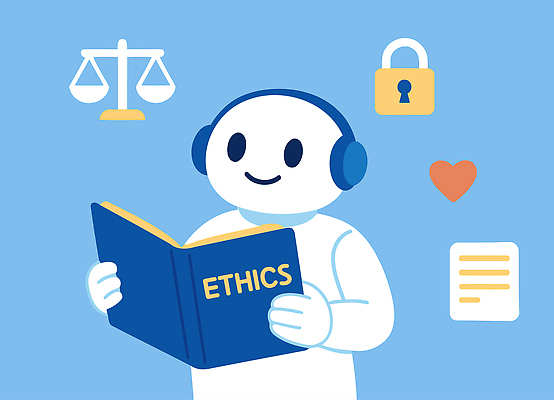 디자인 감정 백그라운드 일러스트 기술 실험 책 학습 헤드폰 교양 정보 도움 보호 심볼 읽기 로봇 가치 윤리 이해 국내일러스트 AI파일 교육 음향기기 컨셉 모션 파일형식 벡터