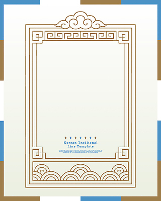 전통 디자인 문화 예술 선 컬러 백그라운드 패턴 일러스트 프레임 한국 그래픽 장식 공간 표현 창살 조화 창작 스타일 국내일러스트 AI파일 아시아 무늬 파일형식 벡터