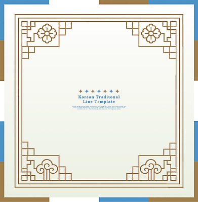 전통 문양 디자인 문화 예술 선 컬러 백그라운드 패턴 일러스트 프레임 한국 그래픽 장식 빈티지 고급 서식 창살 조화 뷰티풀 국내일러스트 AI파일 아시아 컨셉 무늬 파일형식 벡터