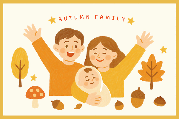 PSD 나무 행복 잎 일러스트 가족 따뜻함 사랑 웃음 부모 햇빛 버섯 기쁨 아기 포근함 담요 즐거움 도토리 색감 순간 국내일러스트 식물 감정 관계 표정 사람 태양 견과류 감각 파일형식