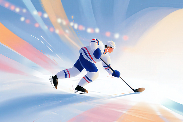 JPG 남자 스포츠 백그라운드 일러스트 모션 협력 운동선수 아웃도어 경기 빛 얼음 경쟁 경기장 장비 막대기 연습 속도 역동적 하키 전략 Puck 국내일러스트 AI일러스트 AI콘텐츠 자연요소 컨셉 스포츠시설 사람 구기 파일형식
