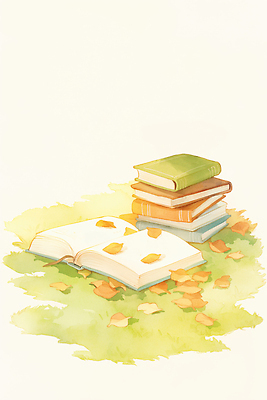 JPG 문화 여유 단풍 일러스트 자연 풍경 취미 일상 책 학습 독서 정원 산책 교양 힐링 문학 사색 국내일러스트 AI일러스트 AI콘텐츠 교육 감정 잎 생각 휴식 라이프 생태계 파일형식