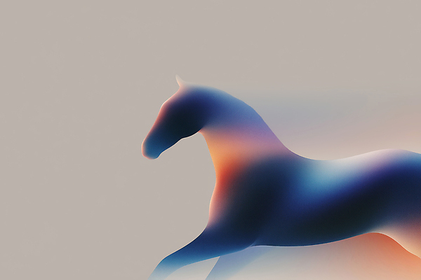 JPG 모양 동물 디자인 예술 컬러 일러스트 형상 빛 표현 말_게임 작품 부드러움 감성 조화 상상력 창의성 국내일러스트 AI일러스트 AI콘텐츠 컨셉 미술 감각 파일형식