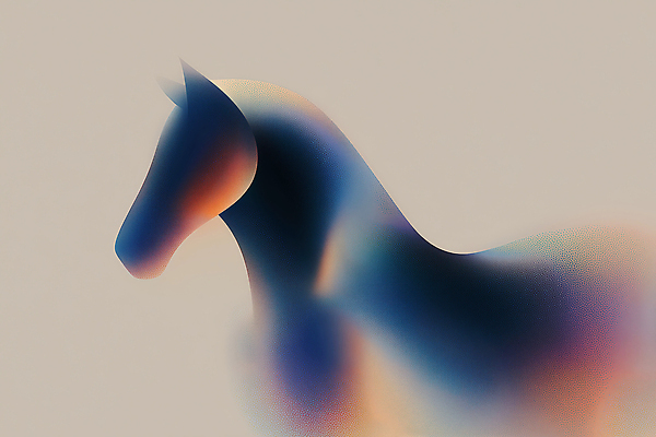 JPG 모양 동물 디자인 실루엣 예술 컬러 일러스트 수채화 따뜻함 평화 표현 말_게임 감각 모던 그림 윤곽 조화 흐림 뷰티풀 창의성 스타일 국내일러스트 AI일러스트 AI콘텐츠 컨셉 날씨 촬영기법 파일형식