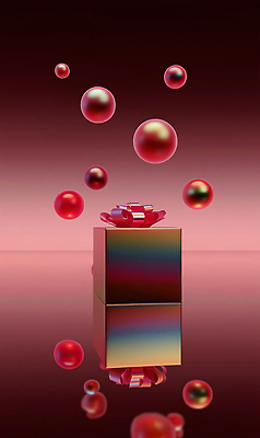 JPG 편집이미지 디자인 꽃 예술 백그라운드 추상 선물 공중 장식 빨간색 상자 반사 매력적 방울 조화 이미지편집 AI컴퓨터그래픽 AI콘텐츠 식물 컬러 컨셉 무늬 파일형식