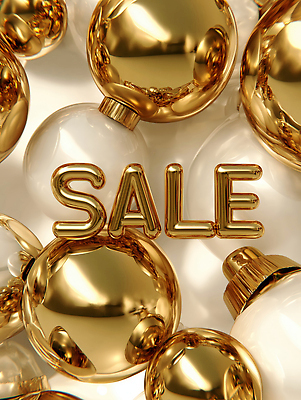 JPG 편집이미지 계절 명절 기념일 크리스마스장식 크리스마스 장식 쇼핑 세일 금색 분위기 소비 이미지편집 AI컴퓨터그래픽 AI콘텐츠 전통 컬러 컨셉 이벤트 파일형식