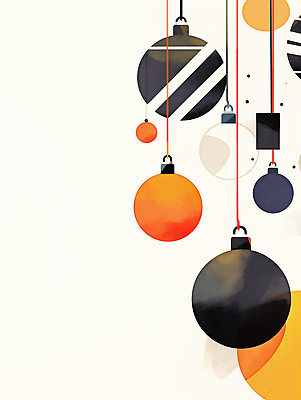 JPG 디자인 계절 감정 예술 컬러 백그라운드 크리스마스 겨울 패턴 일러스트 따뜻함 매달리기 그래픽 장식 축제 분위기 크기 구슬 준비 오너먼트 국내일러스트 AI일러스트 AI콘텐츠 기념일 컨셉 크리스마스장식 무늬 모션 파일형식