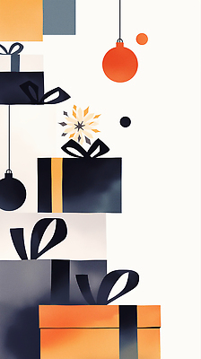 JPG 모양 디자인 리본 컬러 백그라운드 크리스마스 일러스트 선물 그래픽 장식 상자 기쁨 흰색 축하 그림 창의성 화창 스타일 오너먼트 국내일러스트 AI일러스트 AI콘텐츠 기념일 감정 컨셉 크리스마스장식 날씨 파일형식