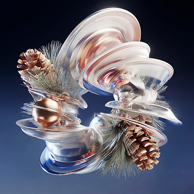 JPG 모양 나무 편집이미지 디자인 예술 컬러 조각 크리스마스 자연 유리 추상 구출 작품 조화 대칭 크리스마스리스 편집3D AI컴퓨터그래픽 AI콘텐츠 식물 기념일 무늬 재질 미술 3D 화환 도움 생태계 파일형식