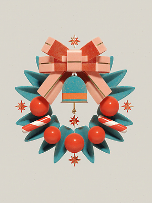 JPG 편집이미지 디자인 리본 문화 크리스마스 장식 빨간색 파란색 축제 화환 초인종 원형 소비 뷰티풀 크리스마스리스 편집3D AI컴퓨터그래픽 AI콘텐츠 도형 기념일 꽃 컬러 3D 종 파일형식