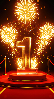 JPG 편집이미지 기념일 조명 기념 불꽃놀이 이벤트 장식 축제 금색 축하 화려 분위기 중앙 이미지편집 AI컴퓨터그래픽 AI콘텐츠 컬러 컨셉 놀이 파일형식