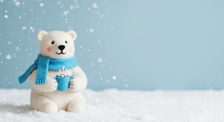 JPG 편집이미지 계절 패션 인형 크리스마스 겨울 놀이 장식 편안함 오브젝트 북극곰 따뜻한음료 스노우 이미지편집 AI컴퓨터그래픽 AI콘텐츠 기념일 음료 곰 감각 파일형식
