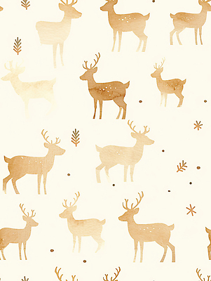 JPG 동물 디자인 컬러 백그라운드 패턴 일러스트 자연 사슴 따뜻함 장식 분위기 편안함 크기 질감 심플 부드러움 노르딕 소프트 국내일러스트 AI일러스트 AI콘텐츠 컨셉 무늬 포유류 감각 생태계 파일형식