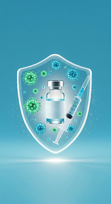 JPG 편집이미지 과학 의학 생명 건강 주사기 안전 바늘 바이러스 보호 질병 방패 면역력 물리학 방역 백신 예방접종 이미지편집 AI컴퓨터그래픽 AI콘텐츠 교육 컨셉 의료기기 도구 물리 접종 파일형식