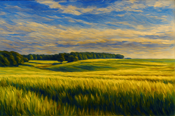 JPG 나무 여유 예술 일러스트 자연 하늘 붓터치 풍경 초원 농경지 평화 일출 고요 일몰 국내일러스트 AI일러스트 AI콘텐츠 식물 감정 컨셉 농장 노을 생태계 파일형식