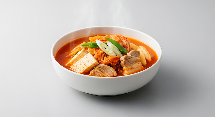 JPG 편집이미지 그릇 한식 재료 한국 육류 요리 식사 전통음식 맛 수증기 두부 향 김치찌개 편집실사 AI포토 AI콘텐츠 전통 식기 아시아 음식 컨셉 식재료 찌개 CG 파일형식