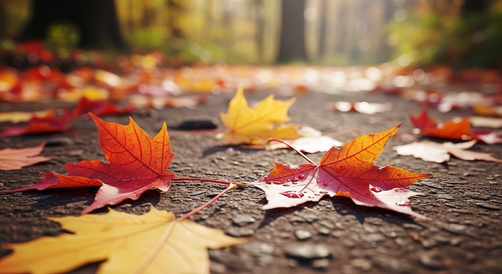 JPG 나무 편집이미지 도로 길 컬러 단풍 잎 자연 풍경 햇빛 물감 산책 가을 뷰티풀 편집실사 AI포토 AI콘텐츠 식물 계절 교통시설 휴식 태양 미술도구 CG 생태계 파일형식