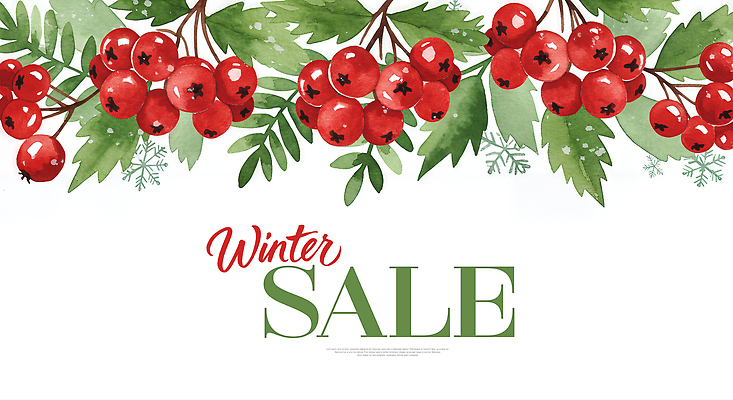 JPG 문자 디자인 겨울 일러스트 자연 이벤트 장식 세일 상품 고객 알림 기획 관심 마케팅 뷰티풀 국내일러스트 AI일러스트 AI콘텐츠 계절 생태계 파일형식