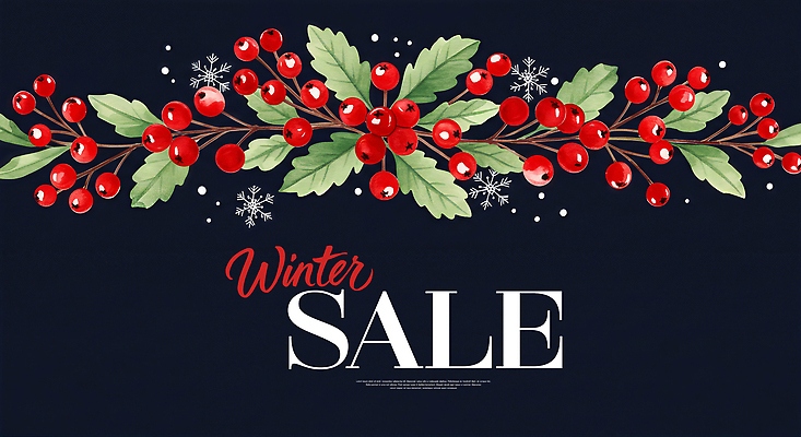 JPG 디자인 계절 꽃 크리스마스 겨울 일러스트 이벤트 그래픽 장식 쇼핑 세일 상점 고객 오브젝트 마케팅 프로모션 국내일러스트 AI일러스트 AI콘텐츠 식물 기념일 파일형식