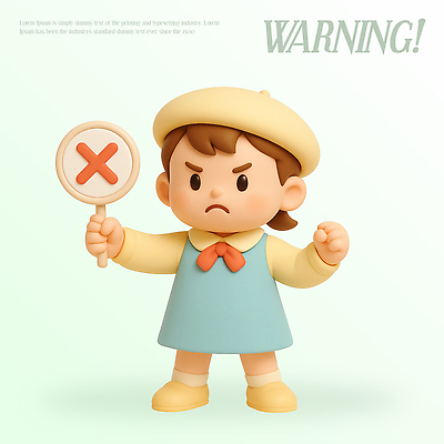 PSD 편집이미지 캐릭터 디자인 드레스 감정 어린이 손가락 3D캐릭터 표정 경고 소녀 장난감 조형물 귀여움 분노 편집3D 손 옷 여자 컨셉 미술 사람 3D 파일형식