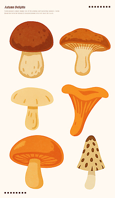 모양 PSD 식물 예술 음식 컬러 일러스트 자연 건강 그래픽 장식 농장 버섯 다양 수확 신선 숲 생태계 향기 비타민 국내일러스트 다수 농업 냄새 영양소 파일형식