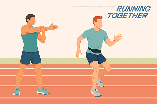 남자 스포츠 신발 일러스트 모션 협력 바닥 함께함 건강 일상 달리기 운동 헬스 스트레칭 에너지 연습 준비 체육관 트랙 열정 러닝 재활 국내일러스트 AI파일 감정 컨셉 사람 라이프 치료 파일형식 벡터