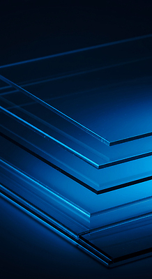 JPG 모양 편집이미지 디자인 건축 예술 백그라운드 유리 조명 파란색 공간 투명 소재 광택 층 세련 이미지편집 AI컴퓨터그래픽 AI콘텐츠 컬러 재질 파일형식