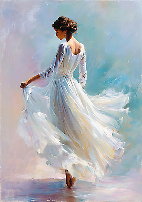 JPG 드레스 여자 감정 실루엣 예술 포즈 백그라운드 일러스트 풍경 흐름 흰색 표현 춤 그림 부드러움 파스텔 조화 뷰티풀 순간 스타일 국내일러스트 AI일러스트 AI콘텐츠 옷 컬러 컨셉 문화예술 학용품 촬영기법 사람 감각 파일형식