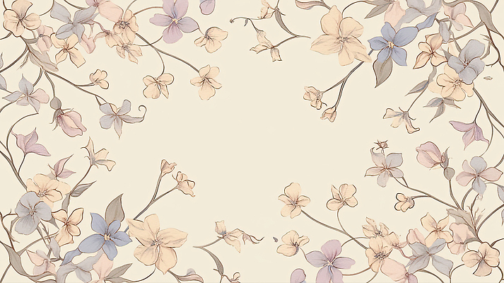 JPG 디자인 꽃 예술 선 컬러 백그라운드 무늬 패턴 일러스트 자연 실내 장식 공간 신비 부드러움 화사함 감성 뷰티풀 색감 국내일러스트 AI일러스트 AI콘텐츠 식물 컨셉 내부 감각 생태계 파일형식