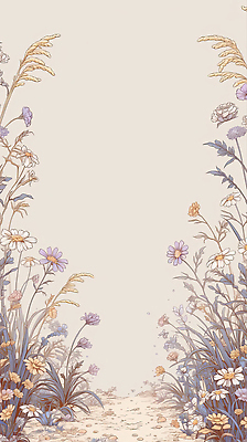 JPG 식물 디자인 꽃 예술 백그라운드 일러스트 자연 하늘 생명 풍경 초원 그래픽 여름 평화 감성 뷰티풀 색감 국내일러스트 AI일러스트 AI콘텐츠 계절 컨셉 생태계 파일형식