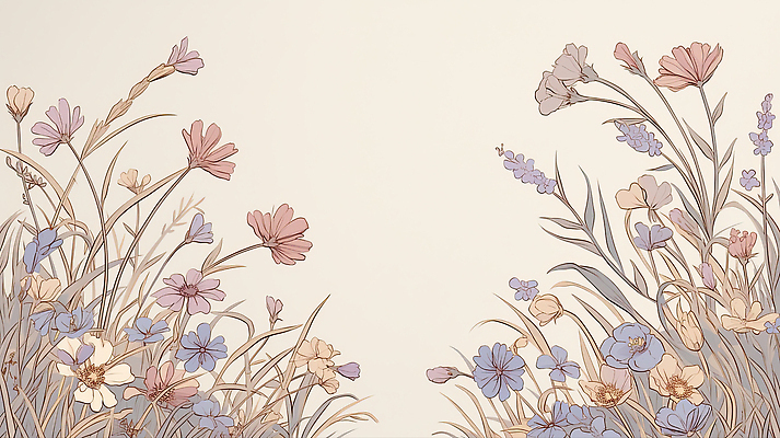 JPG 식물 디자인 꽃 예술 컬러 백그라운드 일러스트 자연 풍경 여름 평화 봄 그림 부드러움 조화 뷰티풀 테마 차분 국내일러스트 AI일러스트 AI콘텐츠 계절 컨셉 감각 생태계 파일형식