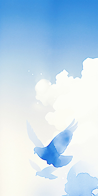 JPG 여행 일러스트 자연 조류 하늘 바람 풍경 일상 파란색 평화 환경 희망 고요 꿈 자유 뷰티풀 국내일러스트 AI일러스트 AI콘텐츠 자연요소 동물 감정 컬러 컨셉 날씨 라이프 생태계 파일형식