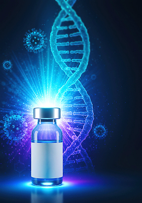 JPG 편집이미지 의학 기술 실험 약 실험실 바이러스 질병 DNA 혁명 면역력 백신 생명과학 예방접종 이미지편집 AI컴퓨터그래픽 AI콘텐츠 과학 컨셉 생명공학 접종 파일형식