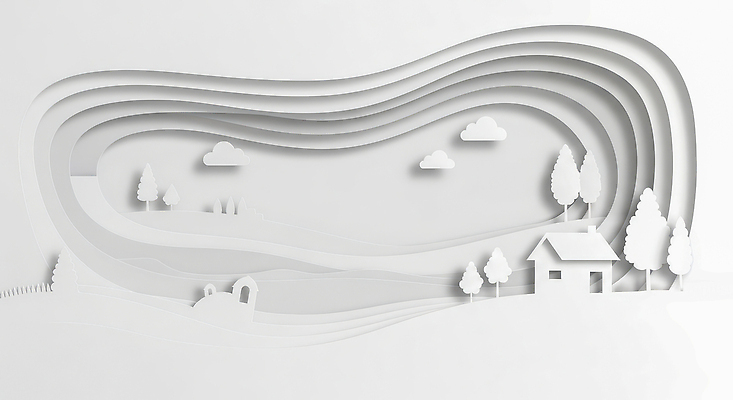 JPG 나무 편집이미지 디자인 백그라운드 곡선 자연 주택 미술 풍경 평화 농촌 페이퍼아트 그림 단순화된 창의성 편집실사 AI컴퓨터그래픽 AI콘텐츠 식물 선 컨셉 문화예술 건물 시골 CG 생태계 파일형식