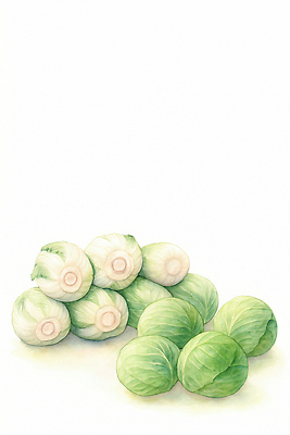 JPG 다이어트 채소 일러스트 재료 자연 건강 요리 초록색 농작물 농장 식사 신선 시장 유기농 양배추 채식 비타민 식단 국내일러스트 AI일러스트 AI콘텐츠 웰빙 컬러 농업 생태계 영양소 파일형식