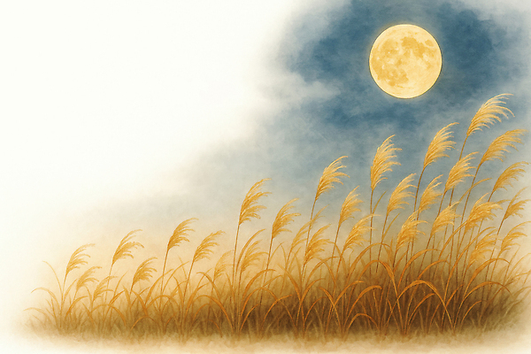 JPG 별 여유 야경 일러스트 자연 하늘 바람 풍경 빛 고요 보름달 가을 신비 달빛 조용 감성 색감 오후 국내일러스트 AI일러스트 AI콘텐츠 자연요소 계절 감정 컨셉 날씨 달 야간 생태계 파일형식 풍경_경치