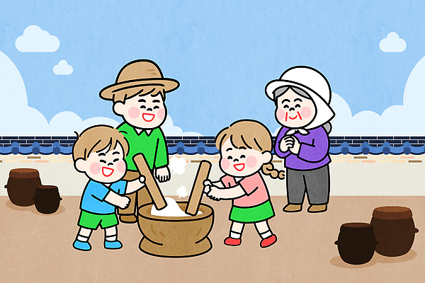 전통 행복 문화 어린이 바다 일러스트 가족 모션 자연 놀이 협력 여러명 해변 체험학습 즐거움 질감 방아 소통 생동감 국내일러스트 AI파일 감정 다수 컨셉 관계 사람 체험 생태계 파일형식 벡터