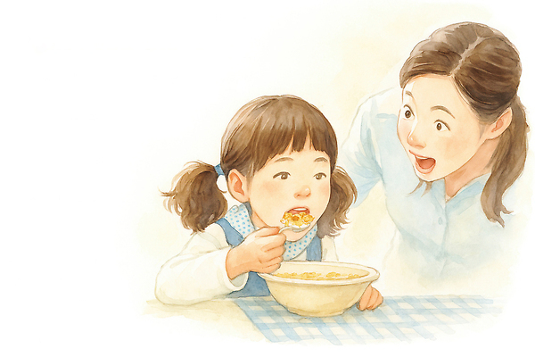 JPG 딸 행복 음식 일러스트 가족 엄마 함께함 따뜻함 사랑 요리 웃음 학습 주방 식사 기쁨 맛 즐거움 국수 소통 순간 국내일러스트 AI일러스트 AI콘텐츠 교육 감정 컨셉 관계 표정 면류 파일형식