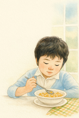 JPG 행복 어린이 음식 일러스트 가족 식탁 아침 주택 소년 식사 표현 아침식사 편안함 시리얼 창가 즐거움 조용 맛있는 국내일러스트 AI일러스트 AI콘텐츠 주간 남자 감정 창문 관계 탁자 사람 건물 감각 파일형식