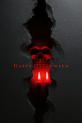 JPG 편집이미지 캐릭터 기념일 촛불 뼈 해골 장식 축제 어둠 할로윈 분위기 크기 신비 공포 이미지 미리보기 이미지편집 AI컴퓨터그래픽 AI콘텐츠 컨셉 초 이벤트 파일형식