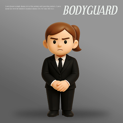 PSD 편집이미지 캐릭터 디자인 여자 남자 산업 3D캐릭터 사람 조형물 팔짱 귀여움 피규어 오브젝트 경호원 편집3D 직업 컨셉 모션 미술 3D 미니어처 파일형식