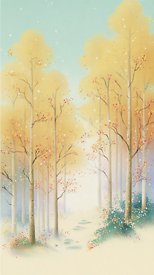 JPG 나무 길 일러스트 자연 하늘 생명 나뭇잎 따뜻함 풍경 햇빛 평화 산책 공백 금색 가을 신선 숲 명상 조용 화사함 국내일러스트 AI일러스트 AI콘텐츠 식물 계절 컬러 컨셉 잎 휴식 태양 생태계 파일형식