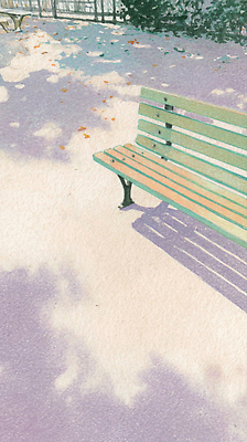 JPG 나무 디자인 공원 여유 컬러 벤치 일러스트 자연 하늘 휴식 그림자 풍경 잔디 일상 평화 가을 분위기 조경 주말 오후 휴식처 국내일러스트 AI일러스트 AI콘텐츠 식물 계절 공공시설 감정 컨셉 의자 라이프 생태계 파일형식