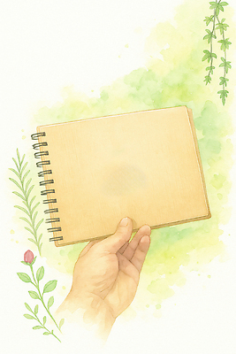 JPG 식물 손 꽃 화초 여유 예술 백그라운드 잎 일러스트 자연 일상 초록색 여름 편안함 스케치북 그림 감성 창의성 국내일러스트 AI일러스트 AI콘텐츠 계절 감정 컬러 컨셉 학용품 라이프 신체부위 감각 생태계 파일형식